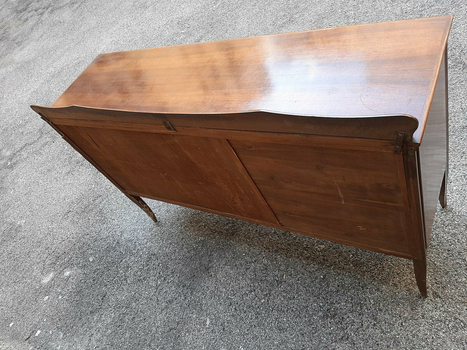 Three Door Dresser In Mahogany By Franco Buzzi, 1940s photo for sale