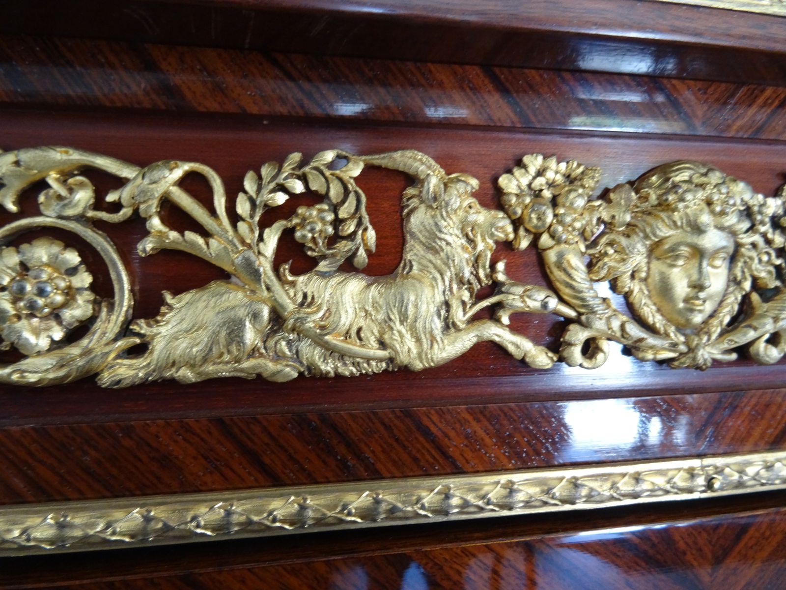 Antique French Empire Vitrine/ Showcase photo vinterior