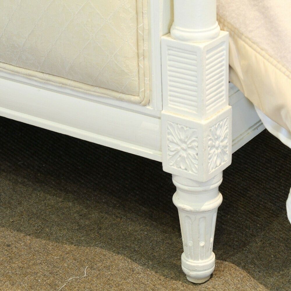 Super King Upholstered Antique Bed (With Base) photo 2595.0