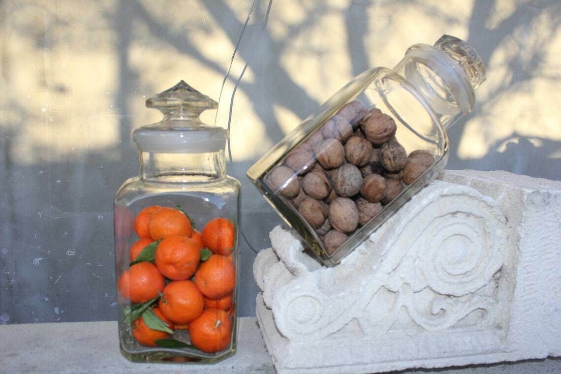 Two Massive Glass Jars Clear Glass Storage Containers With Lids Kitchen Pharmacy Candy Bar Diy Wedding Party Decor