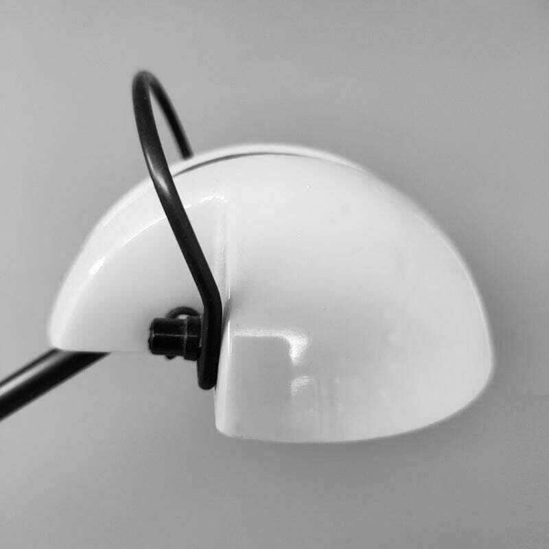 1970s Stunning White Table Lamp "Alina" By Valenti With Box. Made In Italy photo 389.0