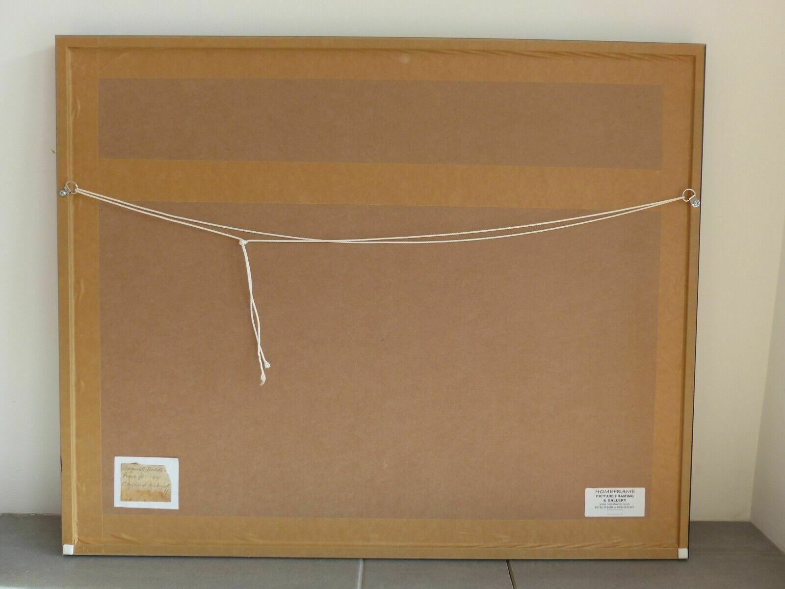 British Modern Art Painting 'Coastal Fields' Clifford Fishwick ( 1923   1997) photo furniture