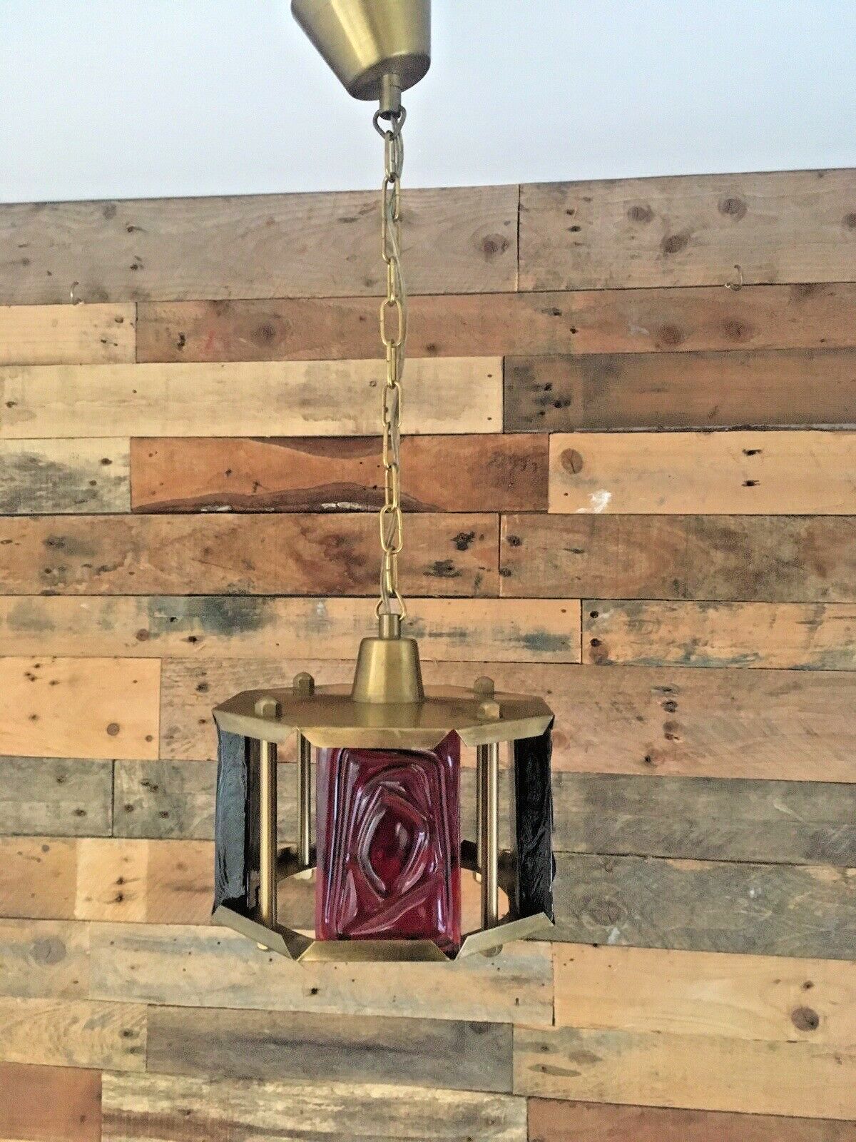 350.0 Mid Century Modern Swedish Textured Glass Ceiling Light Erik Hoglund Kosta Boda photo
