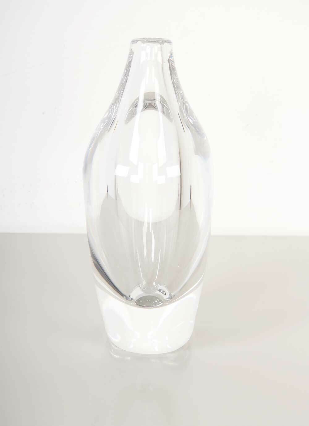 Glass Vase – Orrefors Glassworks – Erika Lagerbielke photo for sale