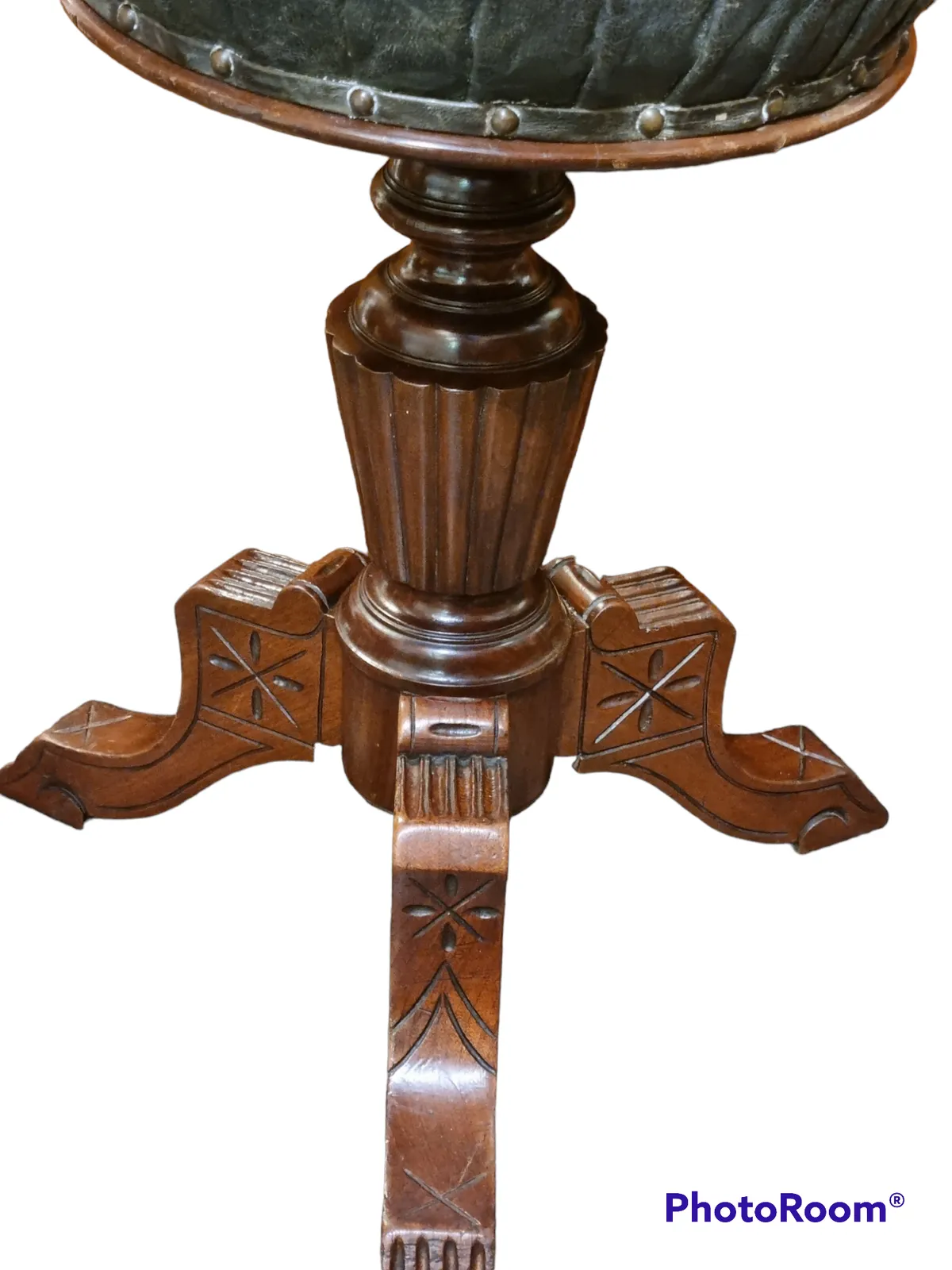 C19th Revolving Piano Stool, photo for sale