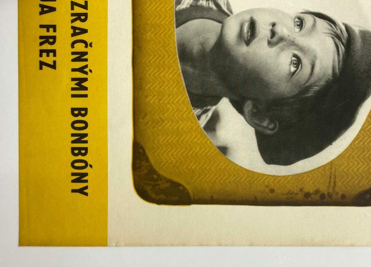 Original Film Poster, The Adventures Of The Yellow Suitcase, Unknown Artist, 1971, Genuine Czech Vintage Print photo vinterior