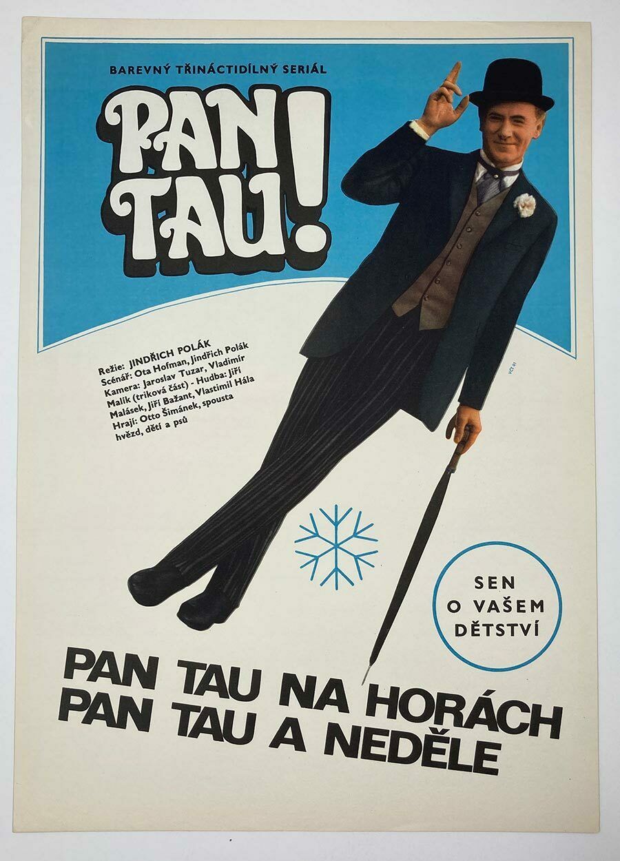 Movie Poster, Mr. Tau At The Mountains, Unknown Artist, 1970