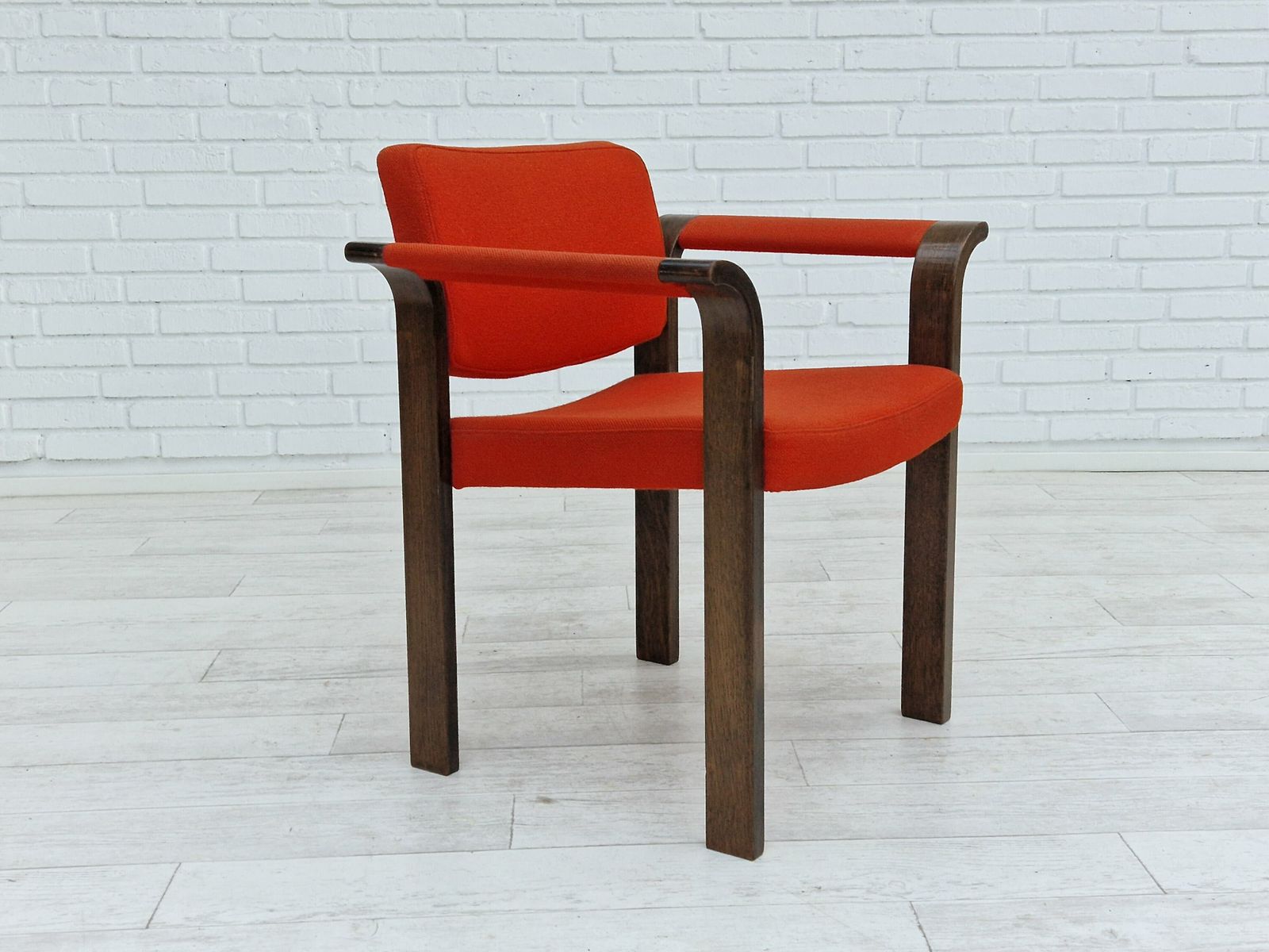 Ca. Jaren 1980, Deens Design Van Magnus Olesen, Paar Fauteuils. photo 450.0