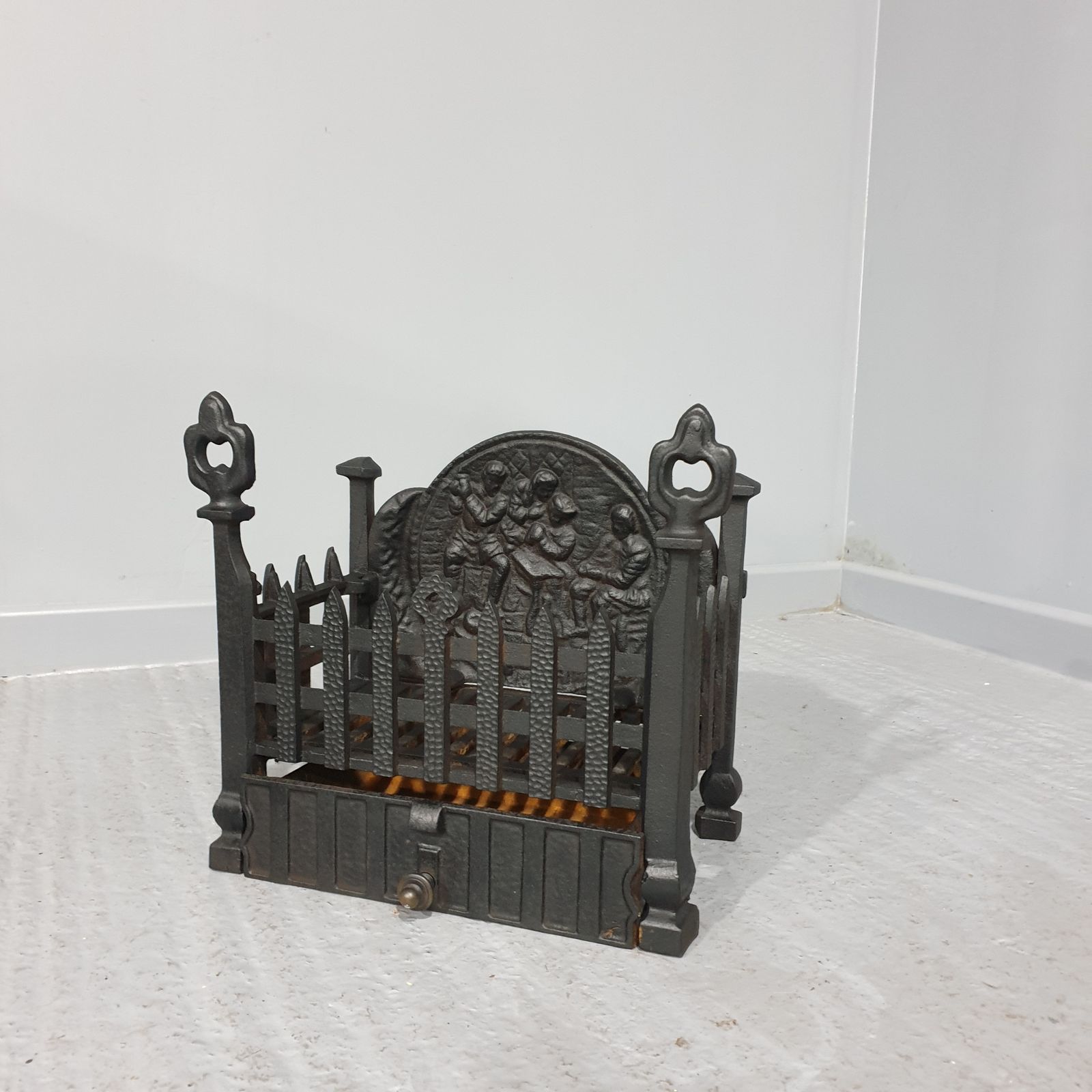 Cast Iron Grate Of Small Proportions