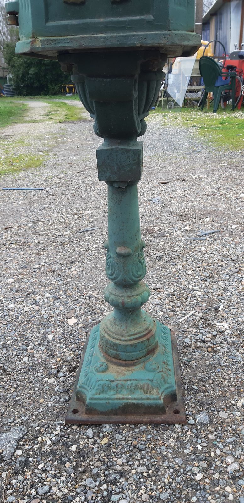 photo for sale Victorian Cast Iron Mailbox, 1900s