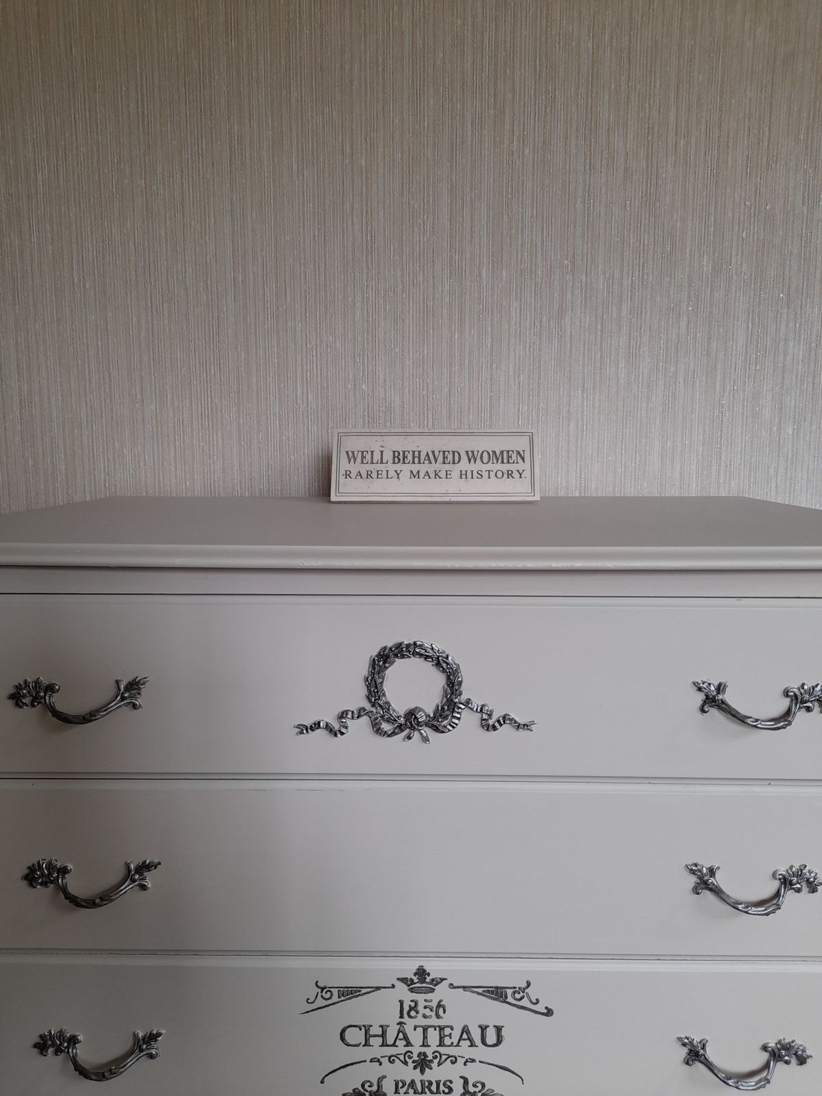 Olympus Five Drawer Chest Finished In Chateau And Pewter photo furniture