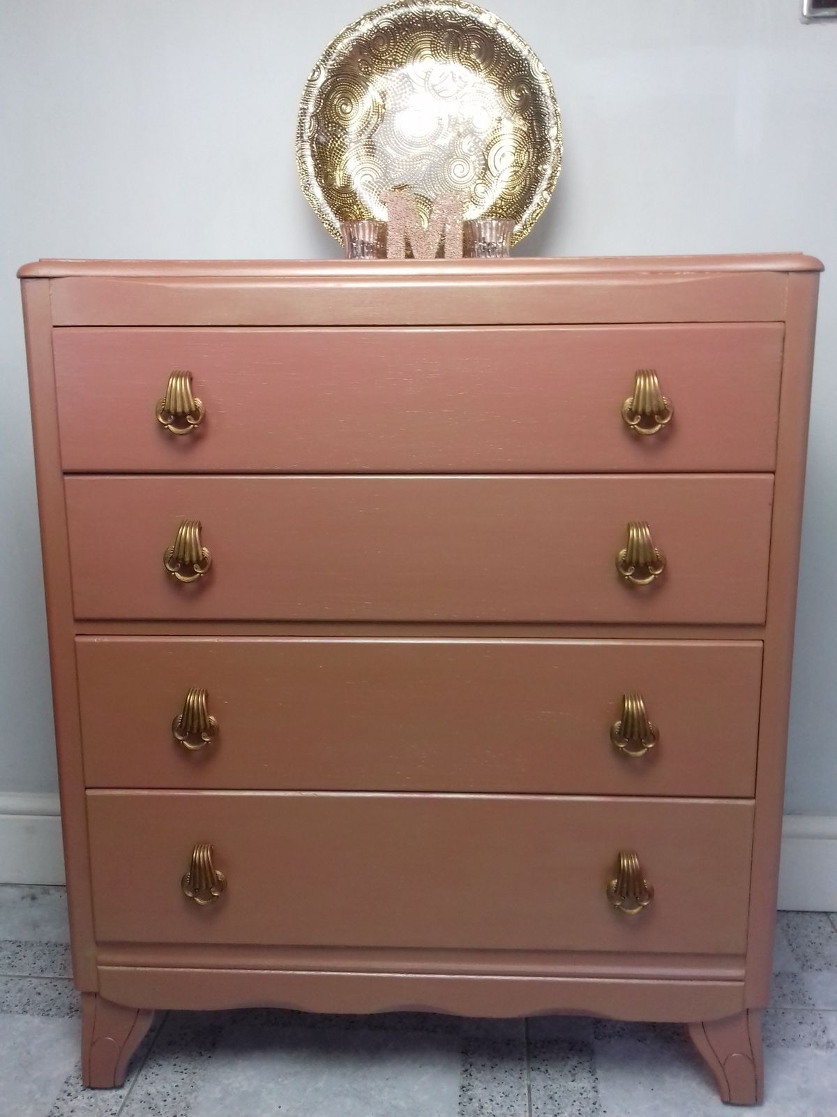 Lady Lustre Harris Lebus Four Drawer Chest From The 1940s