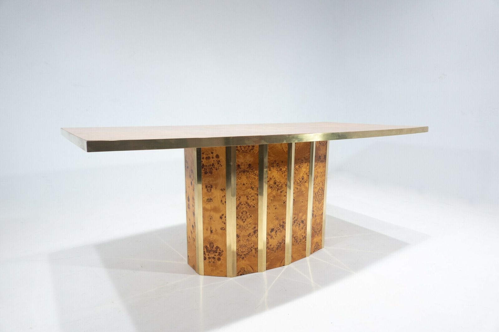 Mid Century Modern Dining Table In The Style Of Willy Rizzo photo 3220.0