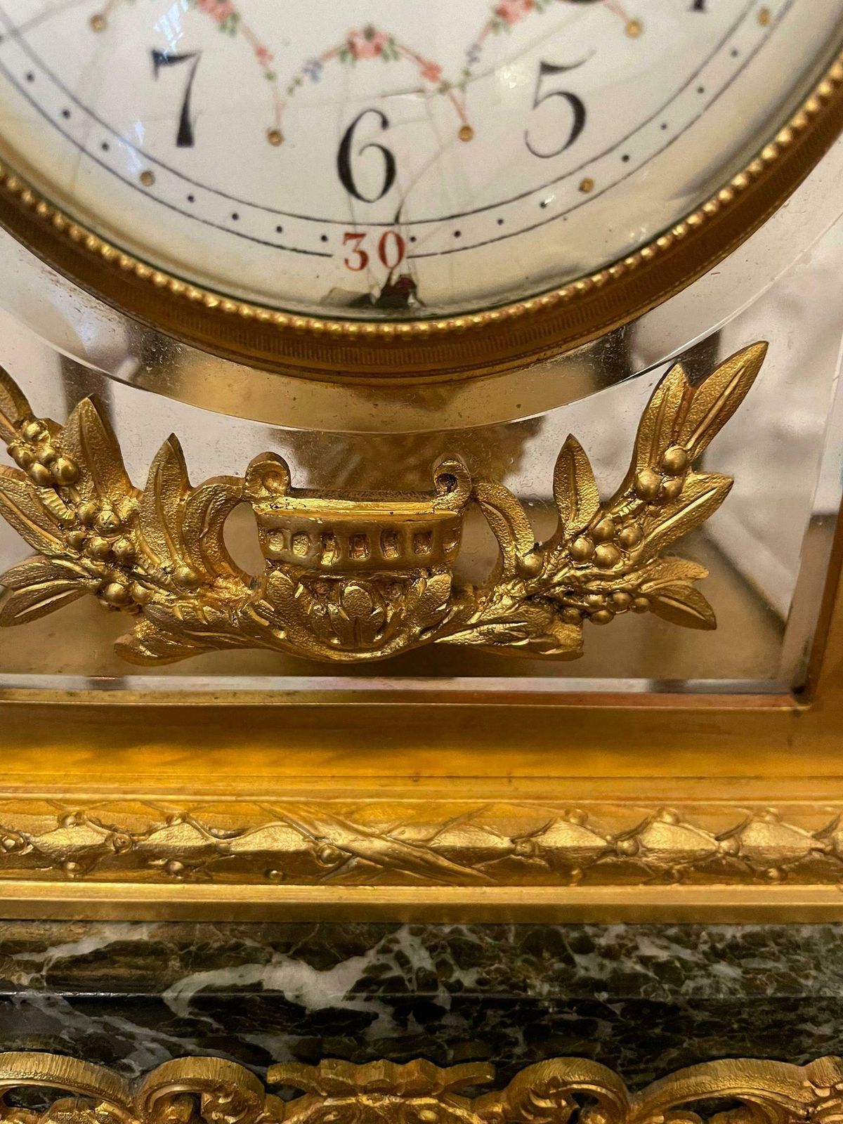 photo for sale Outstanding Quality Antique Victorian French Ornate Ormolu Clock Garniture By A