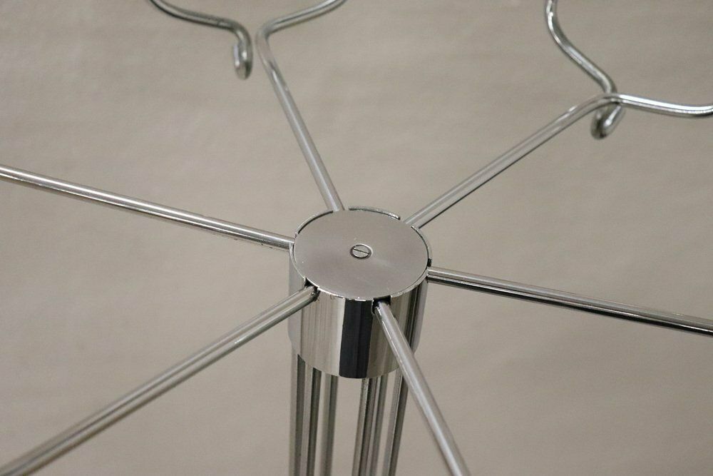 Chrome Clothes Hangers By Isao Hosoe For Valenti Luce, 1970s photo vinterior
