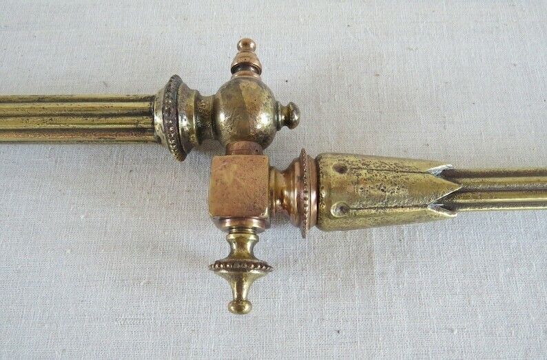 Architectural Gas Light Fitting / Ornate Decorative Light Fitting. C. 1850. photo for sale