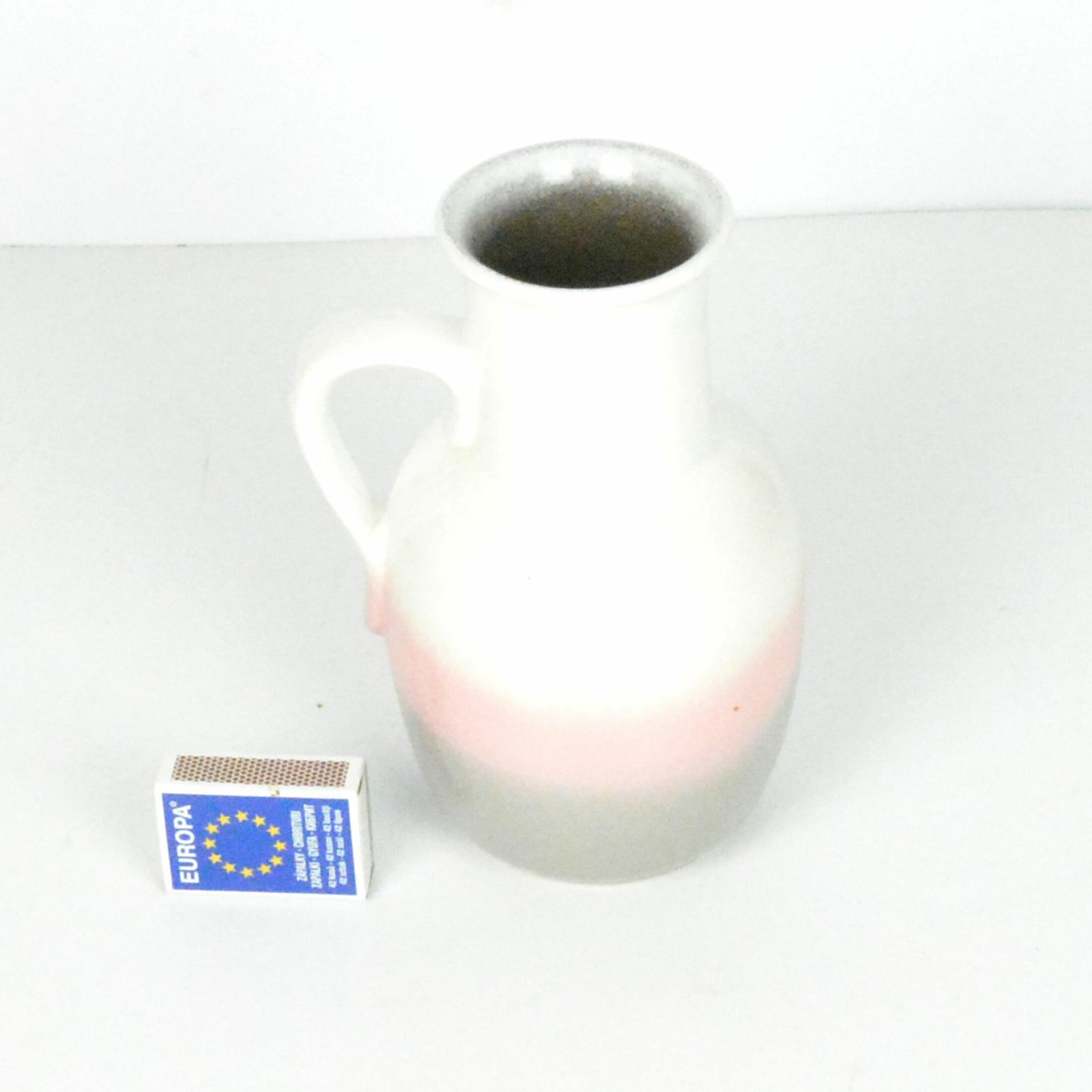 1960s New Look Ceramic Vase, Strehla Keramik, Germany photo for sale