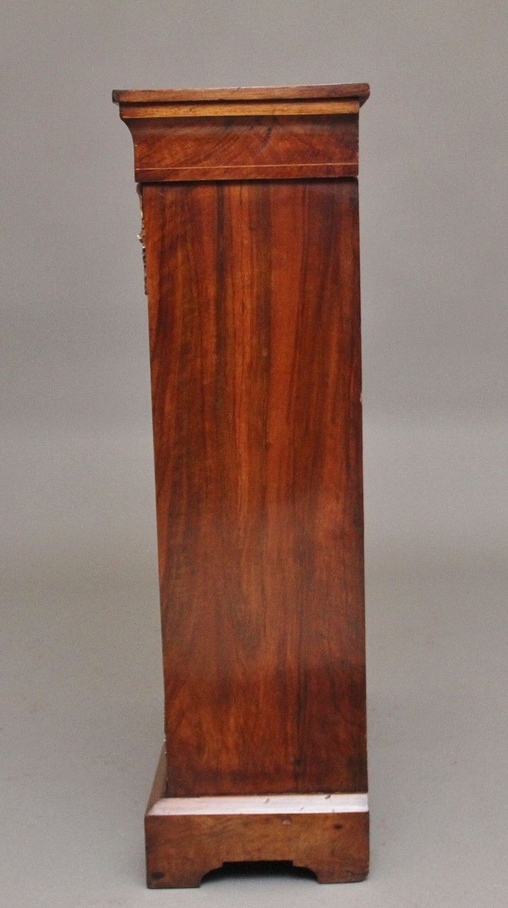 19th Century Walnut And Marquetry Pier Cabinet photo vinterior