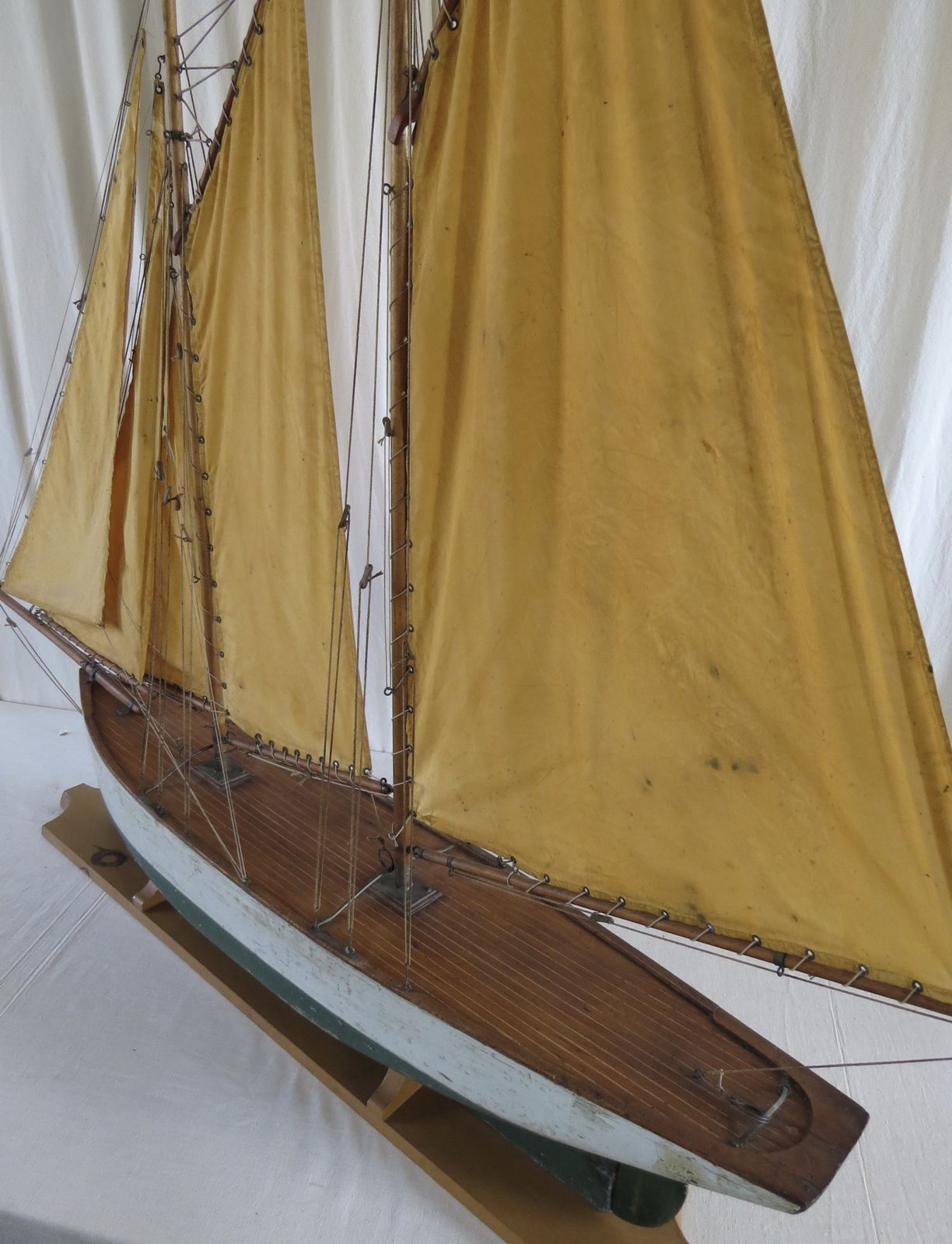 Model Pond Yacht / Pilot Cutter Sailing Yacht, Late 19th Century. photo buy