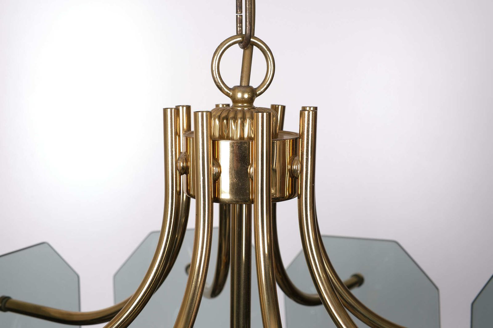 Josef Brumberg Kristal Glass Chandelier 1970s Germany photo furniture