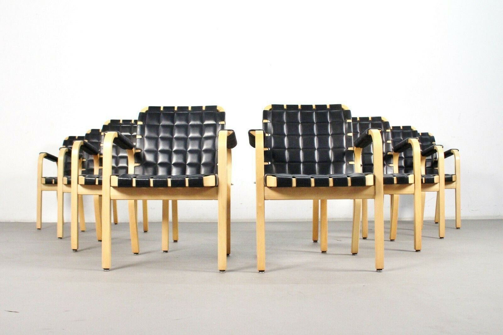 4 Alvar Aalto Dining /Armchair Model 45 photo 1200.0
