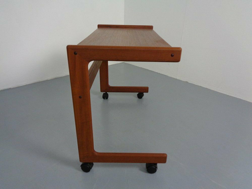 Teak Working Table, Denmark, 1960s photo for sale