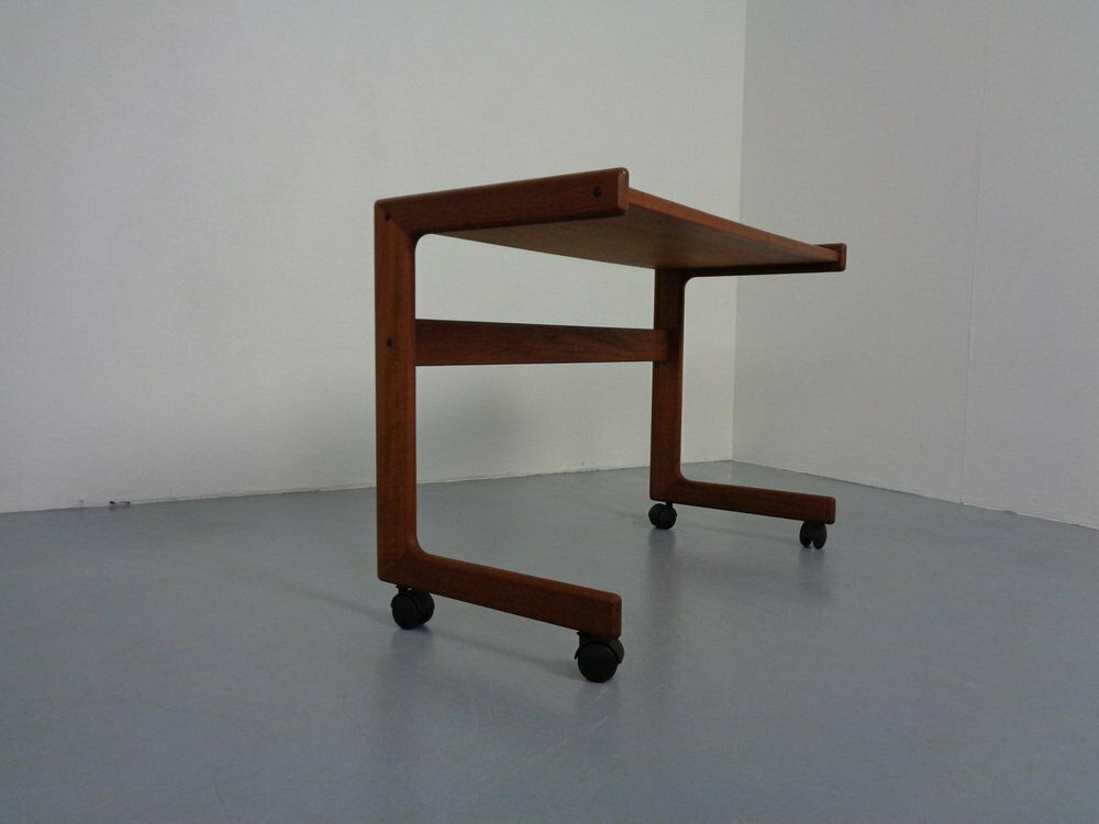 Teak Working Table, Denmark, 1960s photo vinterior