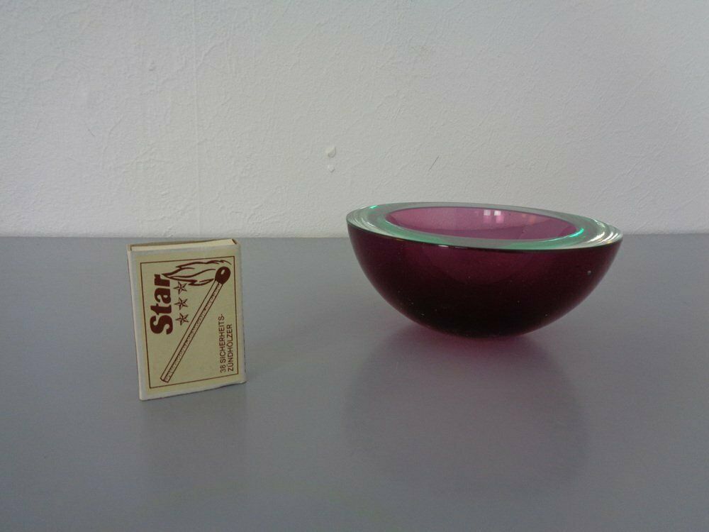 Sommerso Murano Glass Bowls By Flavio Poli, 1960s, Set Of 4 photo vinterior