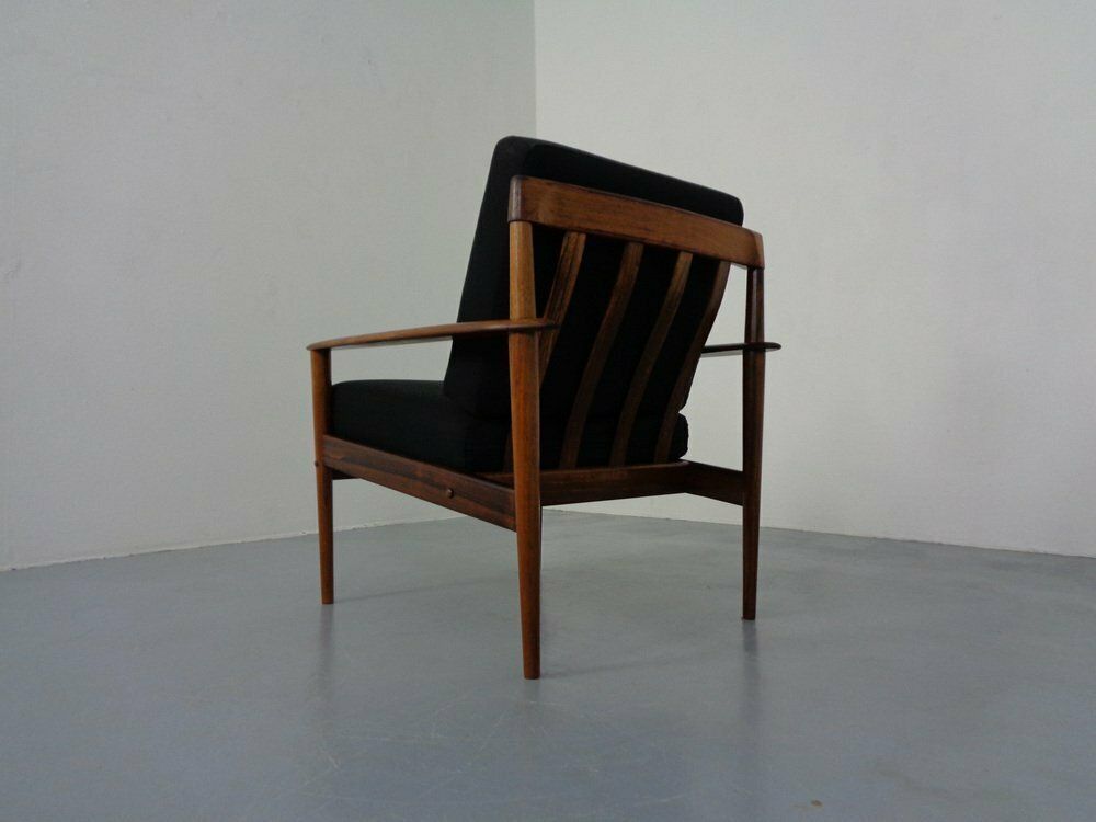 Danish Model 56 Armchair In Rosewood By Grete Jalk For Poul Jeppesen, 1960s photo Furniture