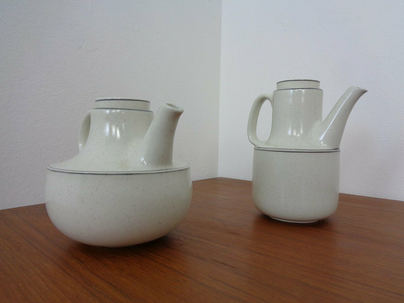 Swedish Birka Tea Pot & Coffeepot By Stig Lindberg For Gustavsberg, 1960s, Set Of 2 photo buy