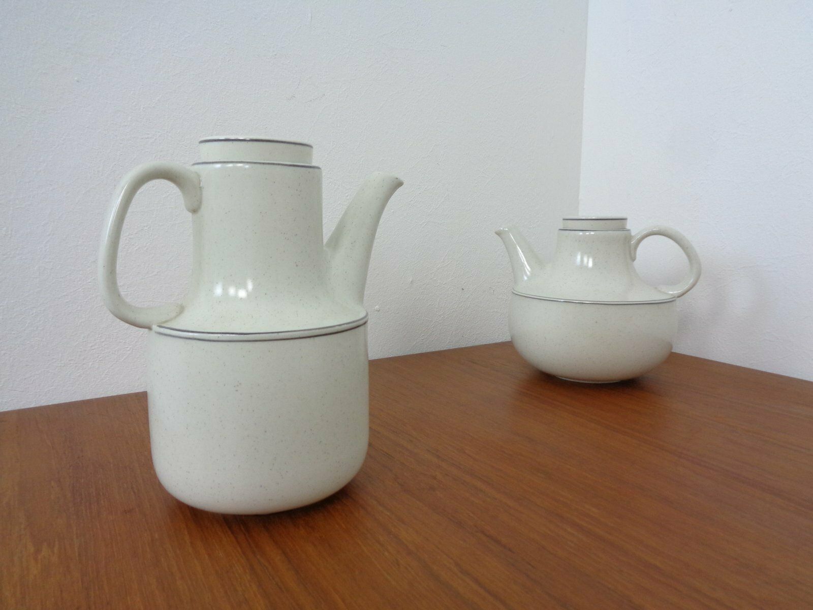 Home Decor Swedish Birka Tea Pot & Coffeepot By Stig Lindberg For Gustavsberg, 1960s, Set Of 2 photo
