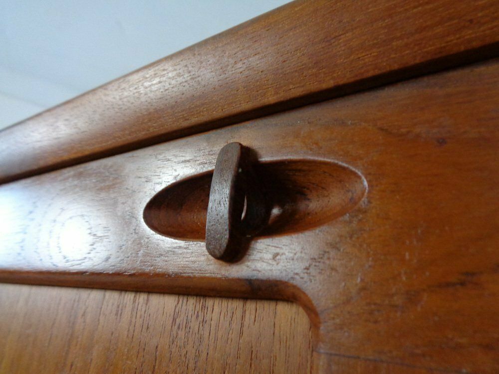 photo vinterior 1 Large Teak Chest By H. W. Klein For Bramin, 1960s