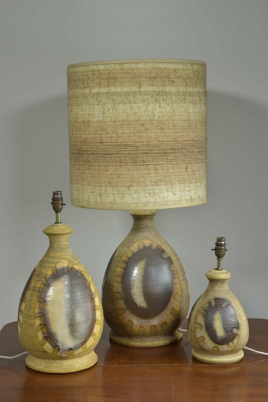 Medium Iden Pottery Lamp, 1970s