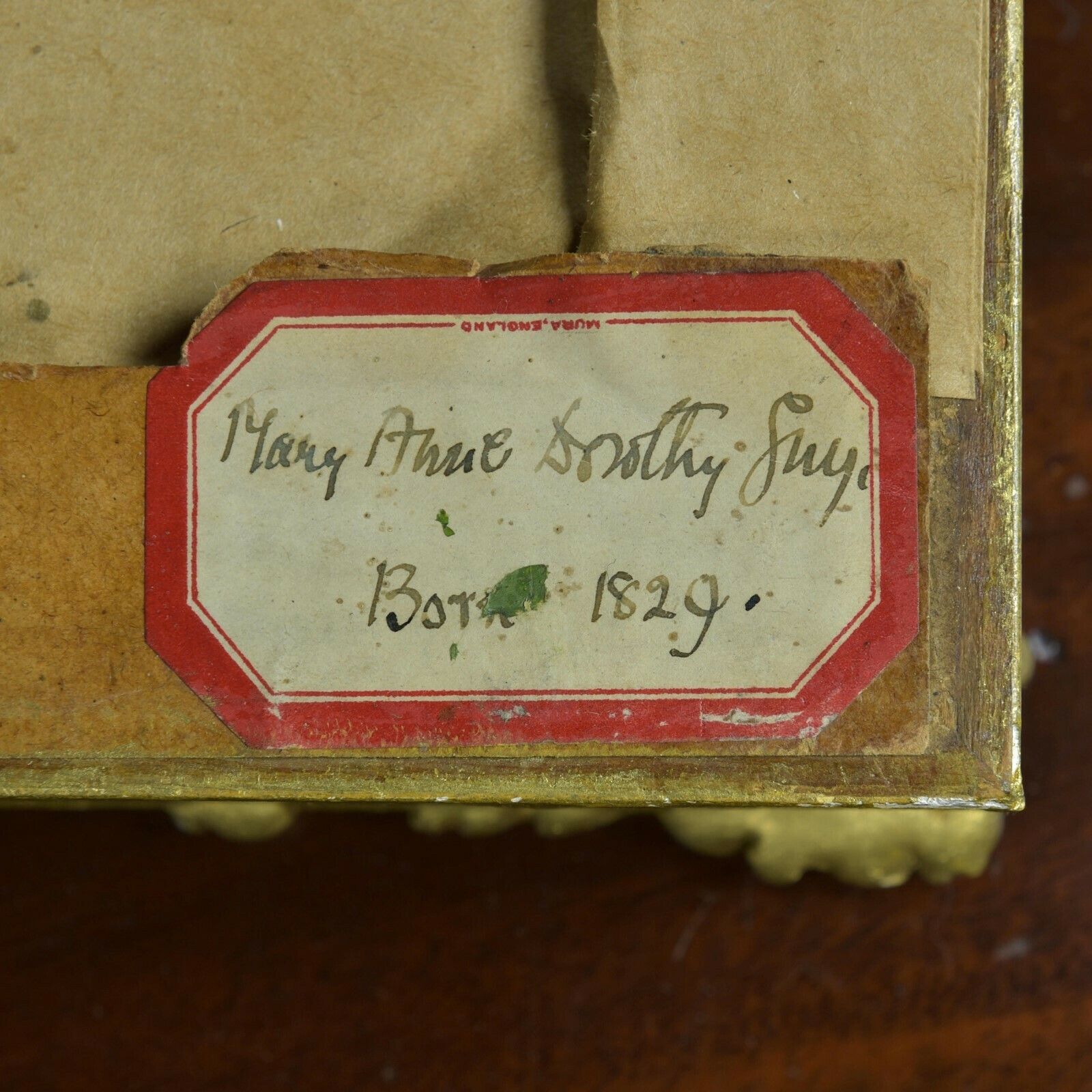 Portrait Of A Young Lady, 1800s photo furniture