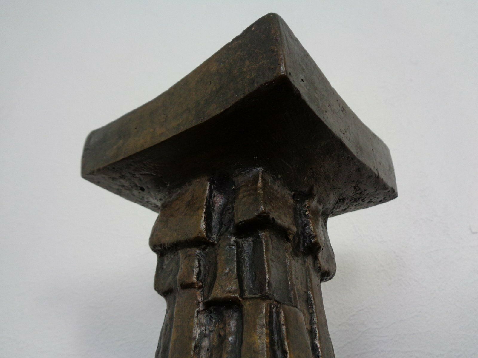 photo buy Large Brutalist Bronze Candleholder, 1960s, Set Of 2