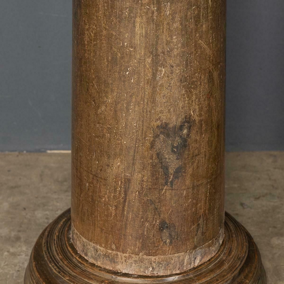 photo buy 19th Century Indian Handcarved Architectural Columns, C.1860