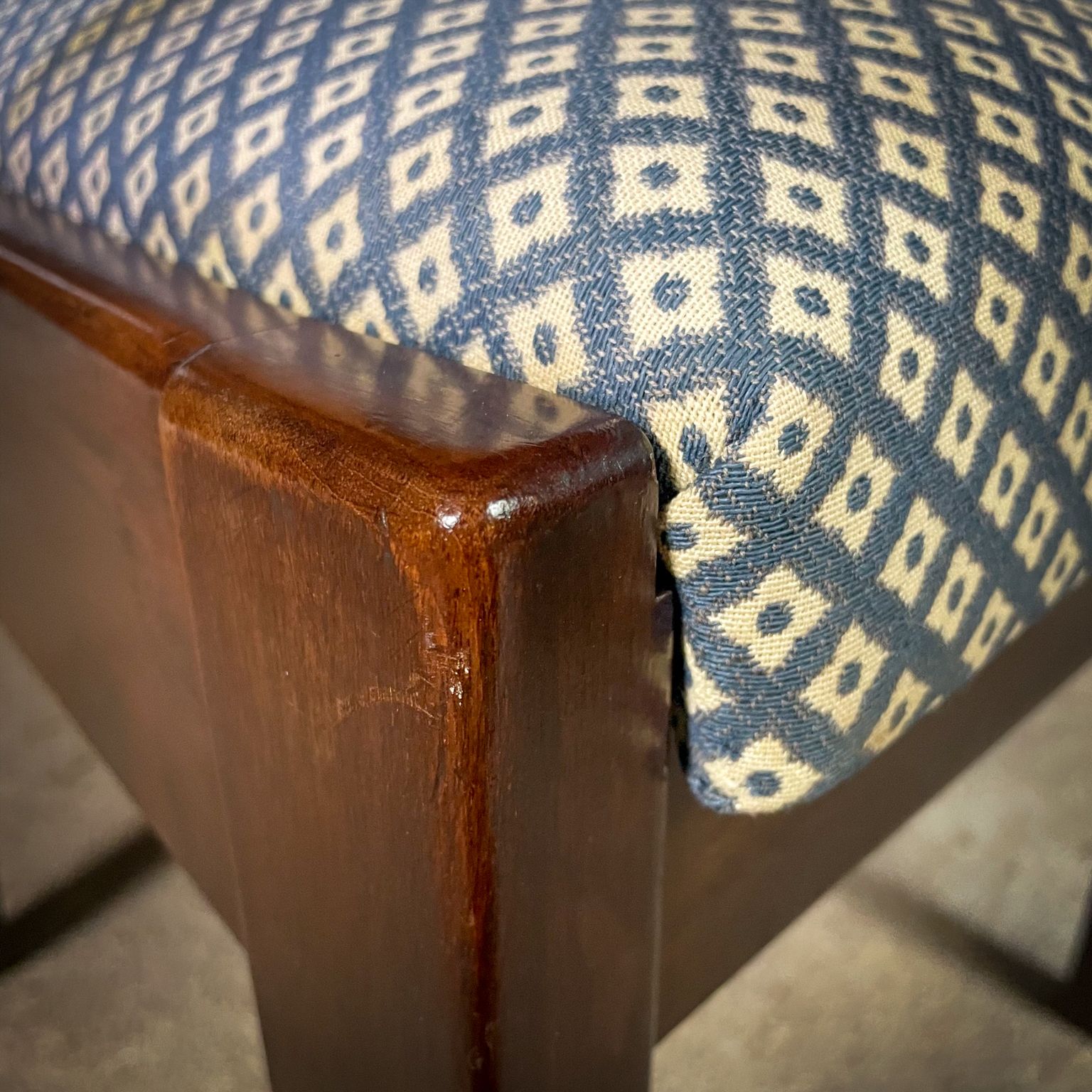 photo vinterior Midcentury Art Deco Style Dining Chairs  Set Of 4