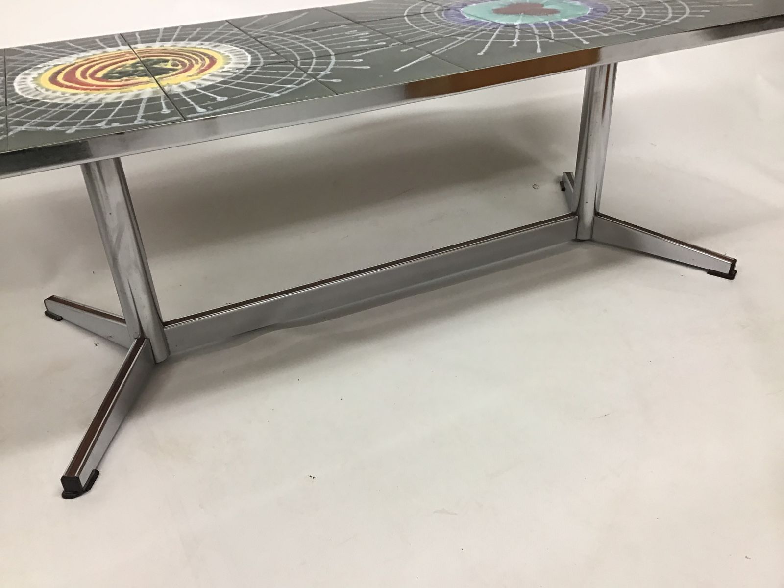 Wonderful Mid Century Modern Coffee Table. Design By Julliette Belarti photo for sale