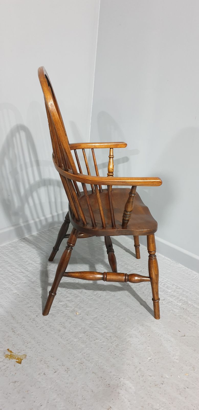 Ash And Elm Windsor Armchair, 1800s photo buy