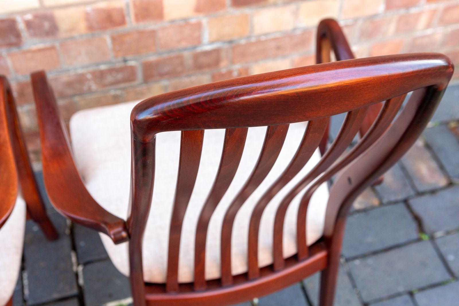 Rosewood Danish Carver Chairs Pair By Preben Schou High Back Mid Century Scandinavian Dining Chairs Mcm Scandi Japandi Danish Dining Chairs 1970s photo for sale