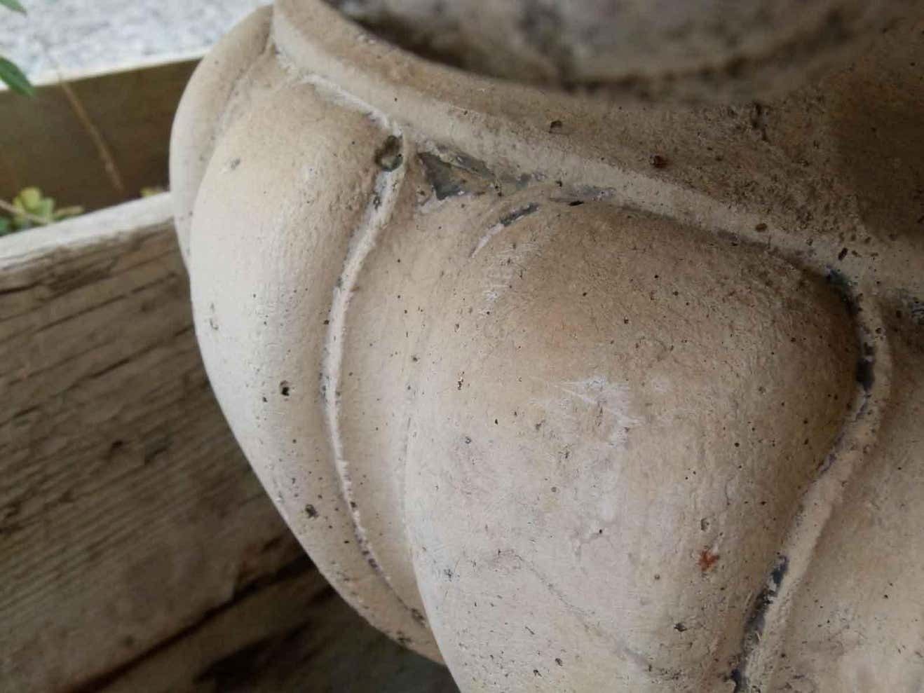photo buy Mid 20th Century Reconstituted Stone Urn In Classical Greek Style