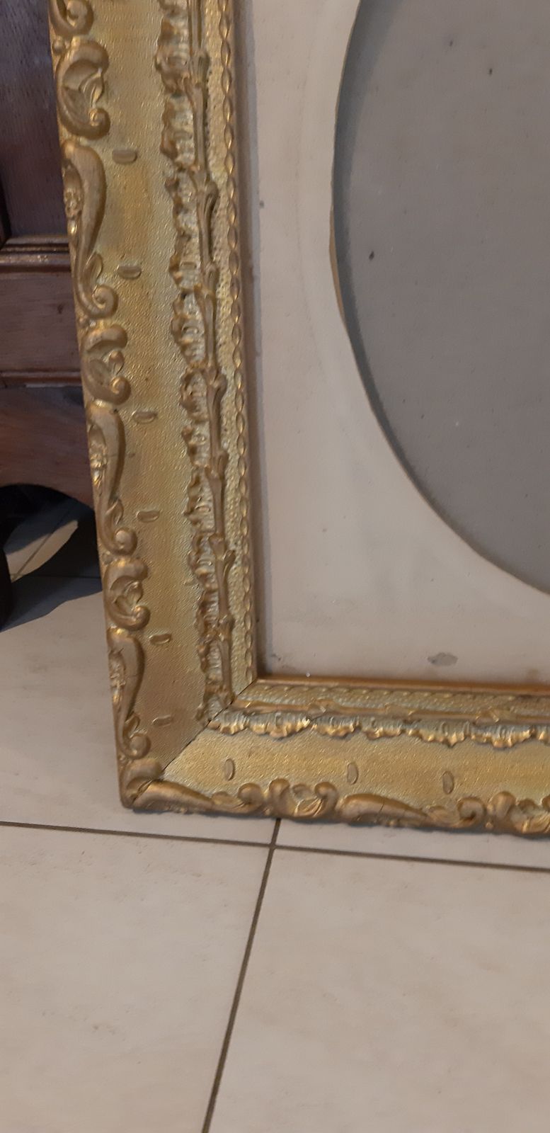 Photo Frame 1900 In Wood And Golden Stuk photo 241.8
