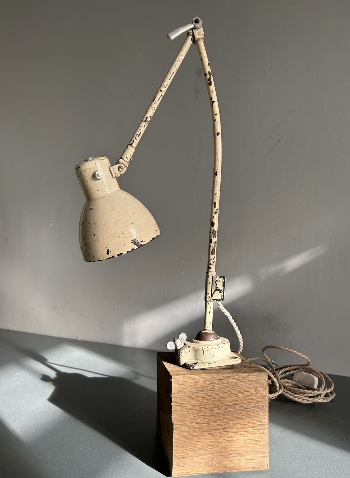 Bauhaus Task Lamp By Marianne Brandt And Hin Bredendieck For Kandem, 1934, Germany.