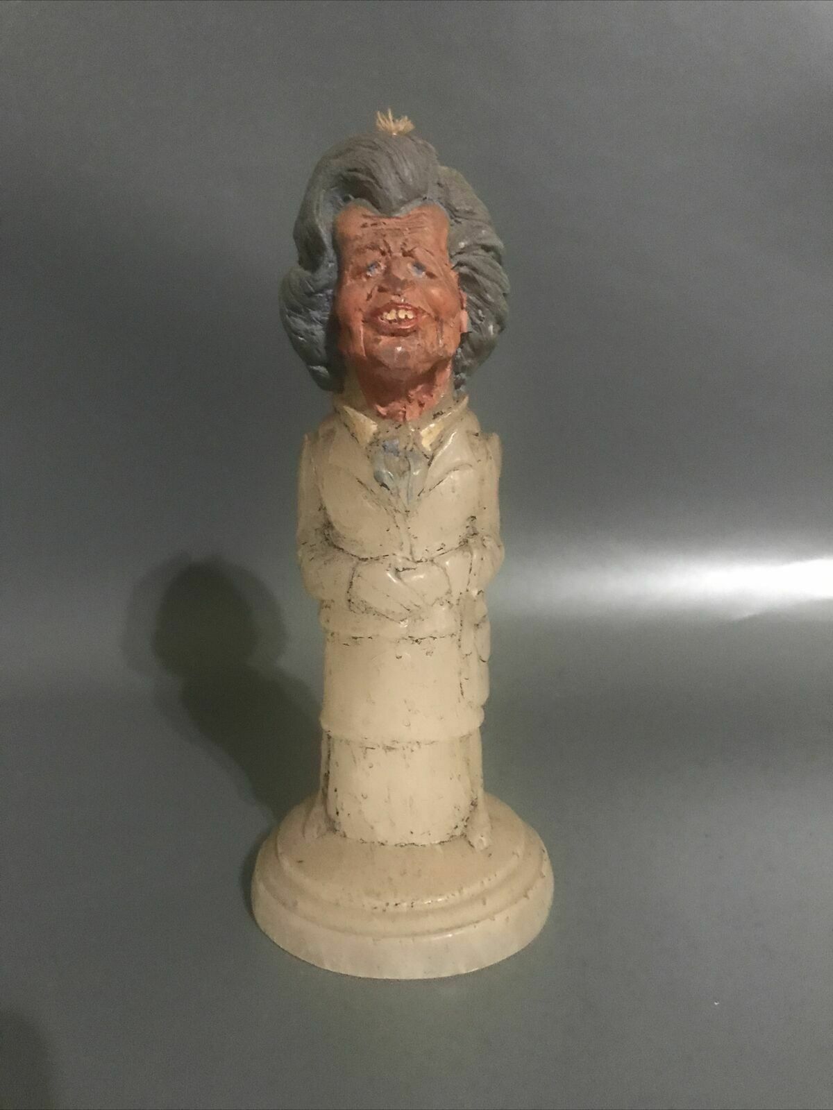 Rare John Somerville Margaret Thatcher Candle Sculpture Political Art Figurative photo vinterior