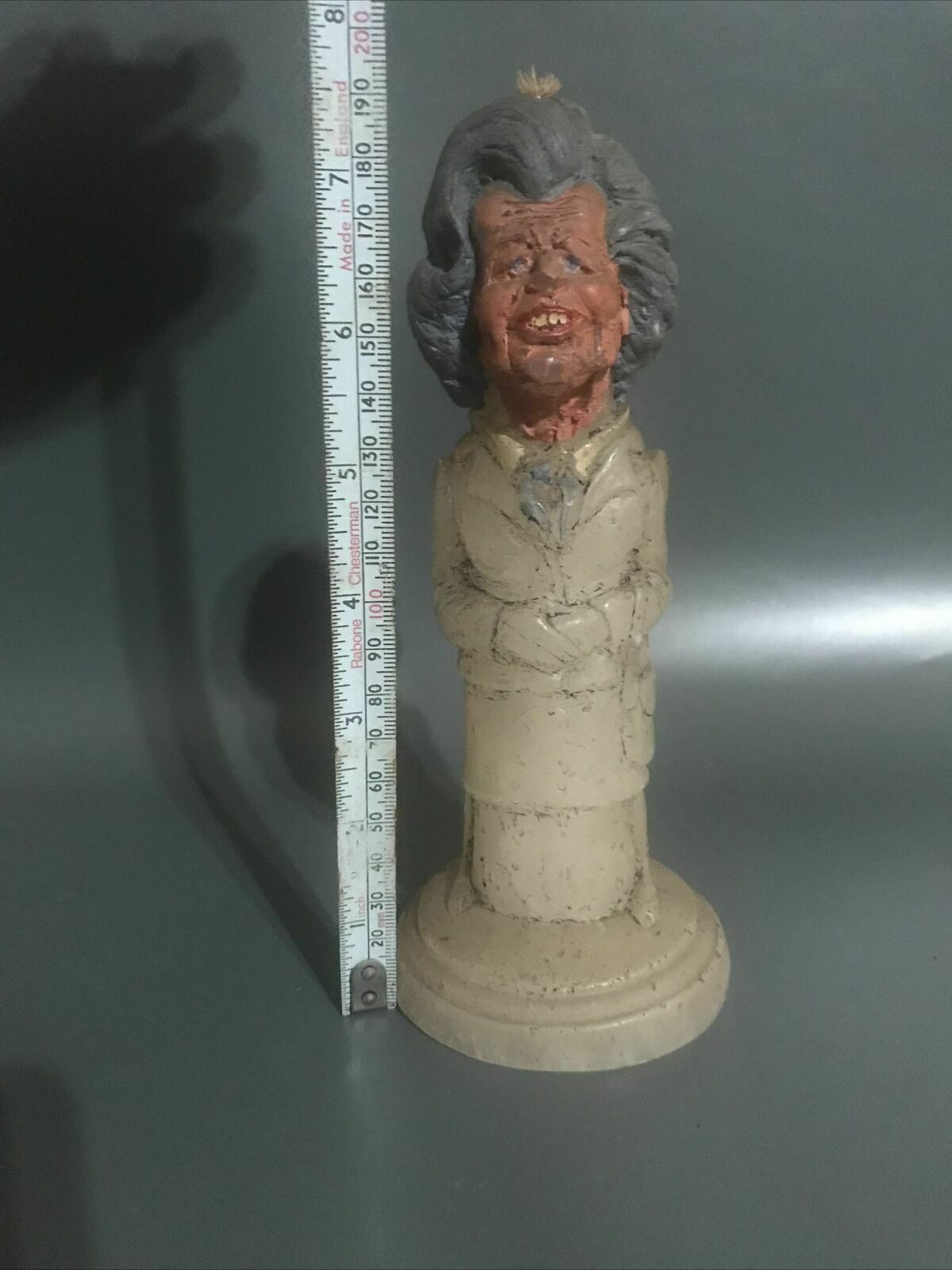 photo furniture Rare John Somerville Margaret Thatcher Candle Sculpture Political Art Figurative