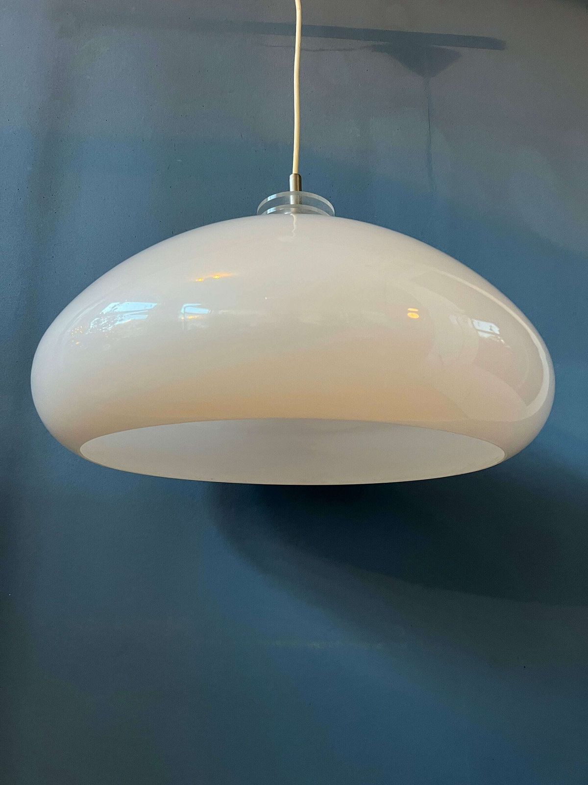 photo furniture Mushroom Hanglamp – Wit Space Age Verlichtingsarmatuur