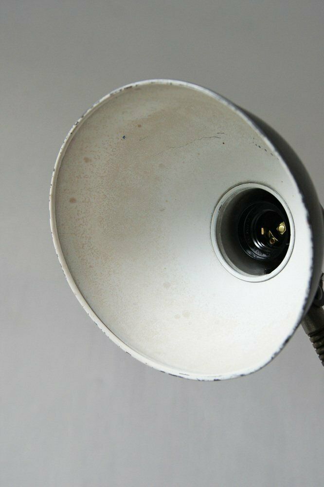 Bauhaus Black Table Lamp By Christian Dell For Kaiser Leuchten, 1950s photo vinterior