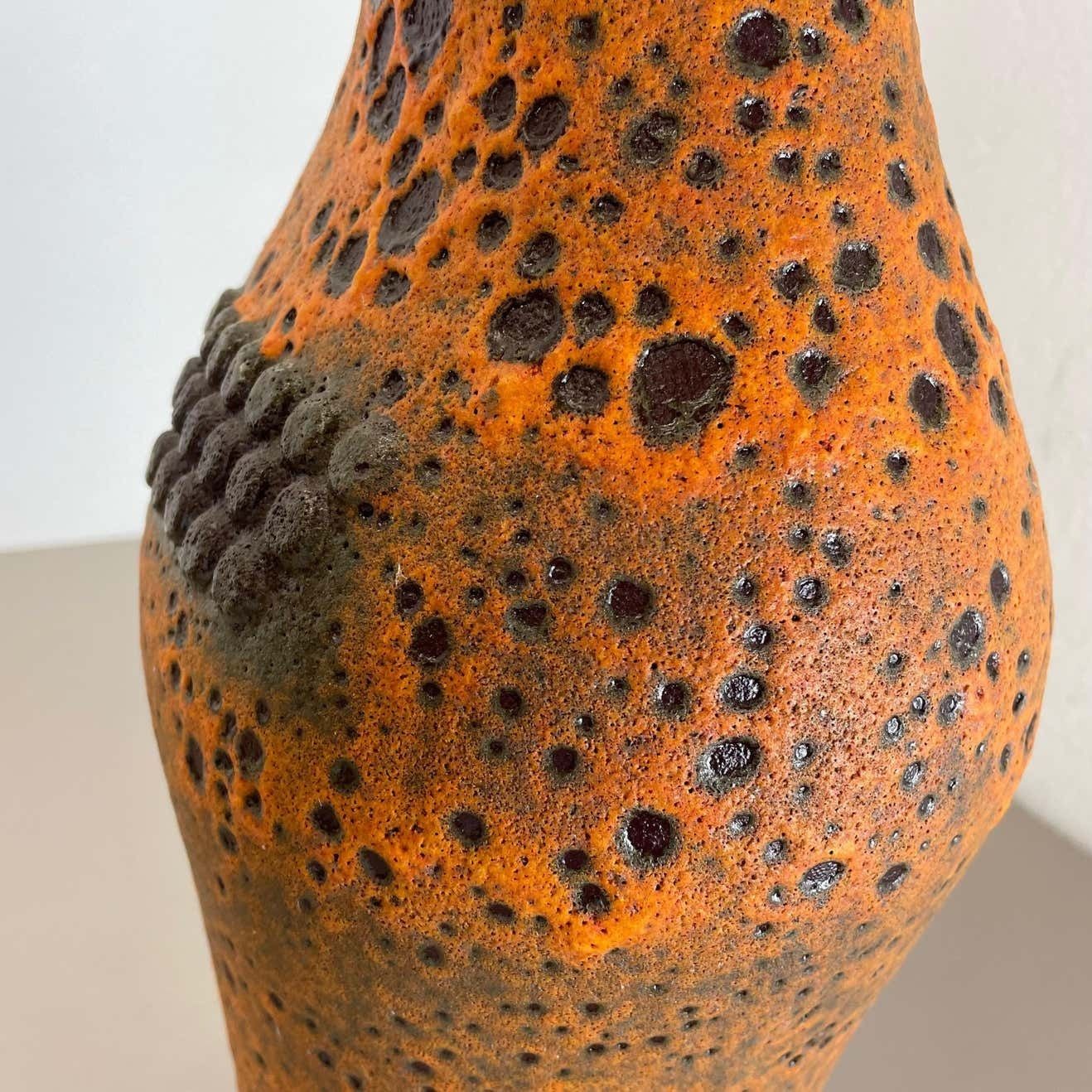 photo vintage Fat Lava Ceramic Vase "Robot" By Heinz Siery Carstens Tönnieshof, Germany, 1960s