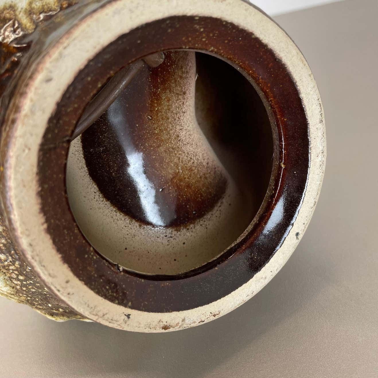 photo vinterior Rare Fat Lava Ceramic Pottery Table Light By Dümler And Breiden, Germany, 1970s
