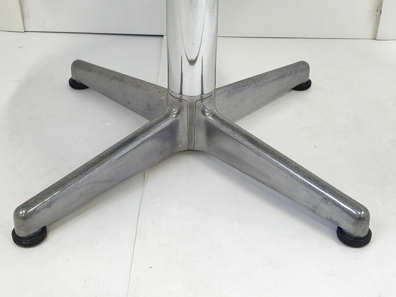 Table Basse Vintage 1960 Formica Aluminium Acier Chrome Dlg Eames 60s 1960s photo 663.0